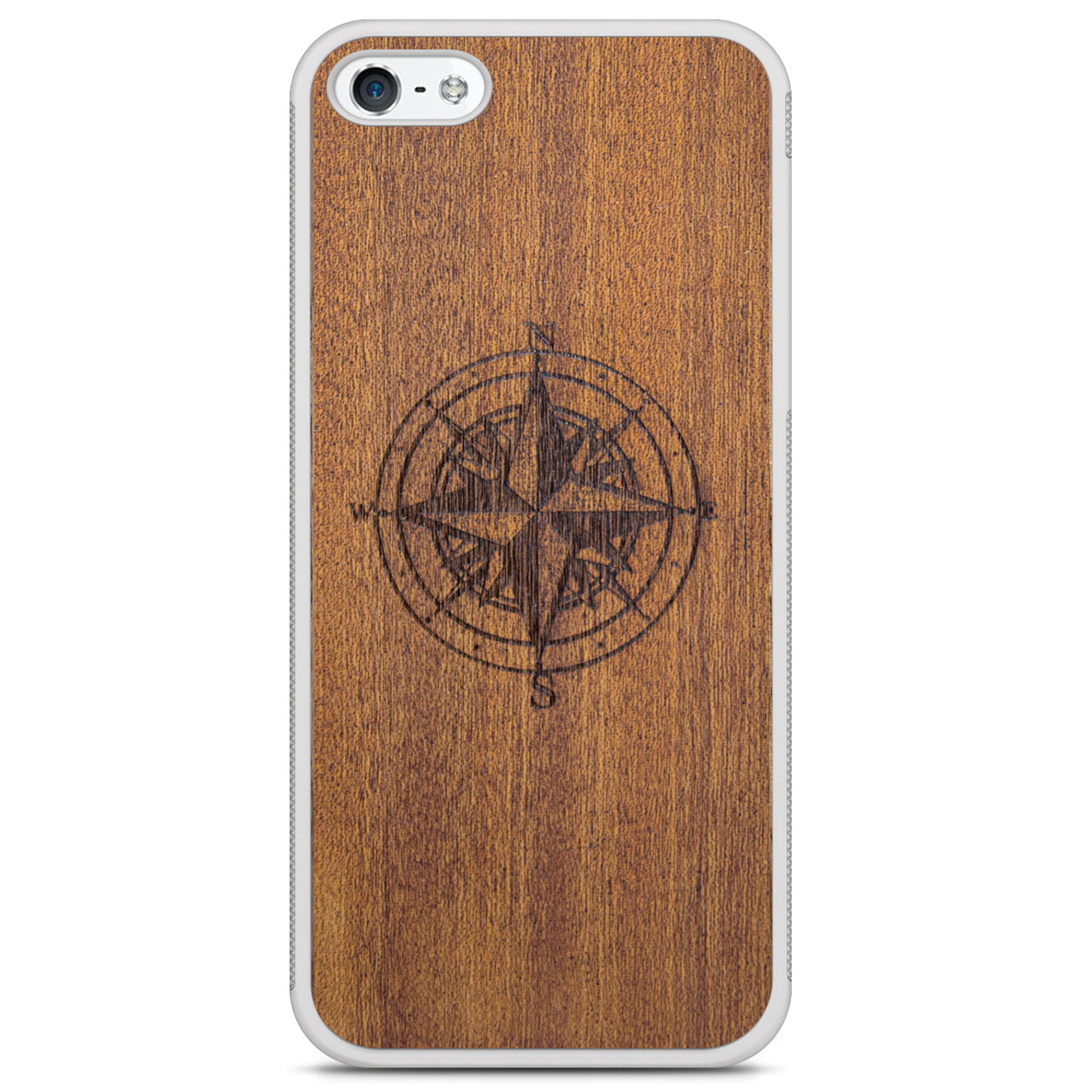 iPhone 5 Compass White Phone Case