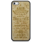 iPhone 5 The Meaning Wood Phone Case