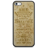 iPhone 5 The Meaning Wood Phone Case