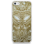 iPhone 5 Viking Wood White Phone Case