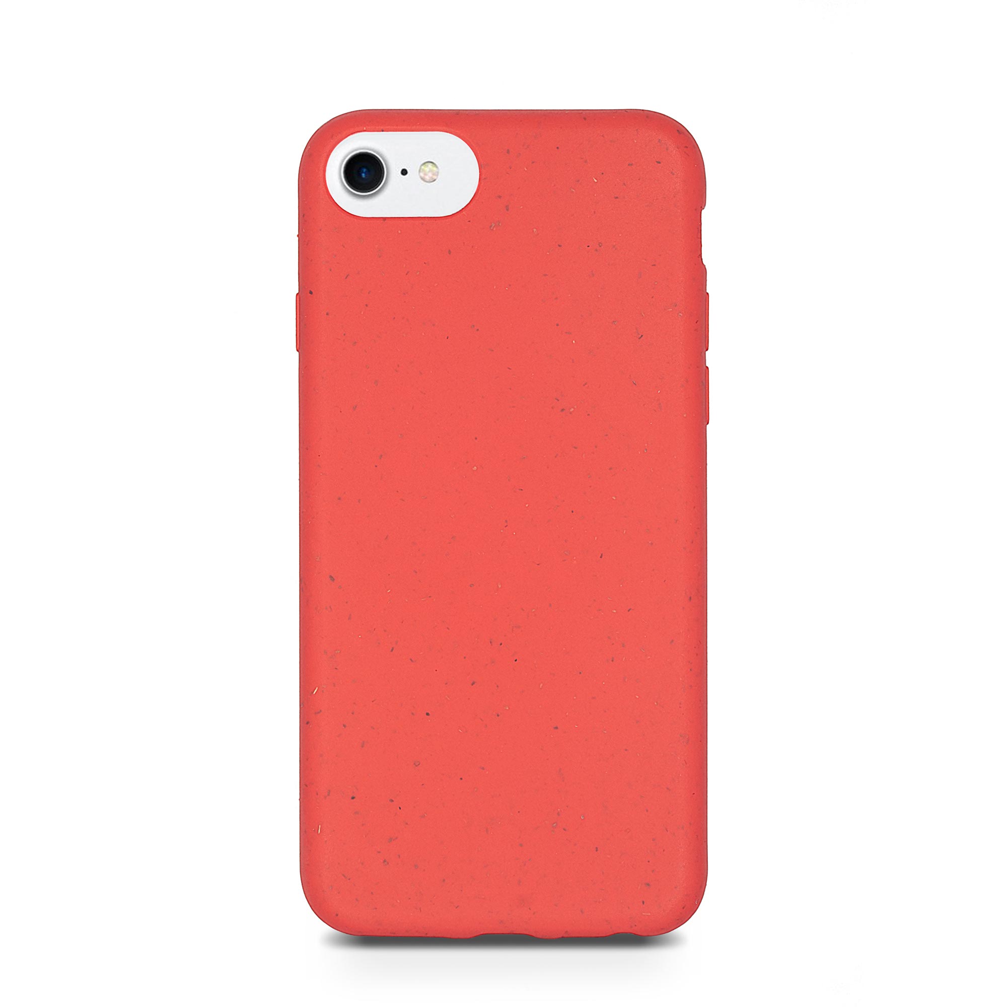iphone 7 caja roja biodegradable para teléfono