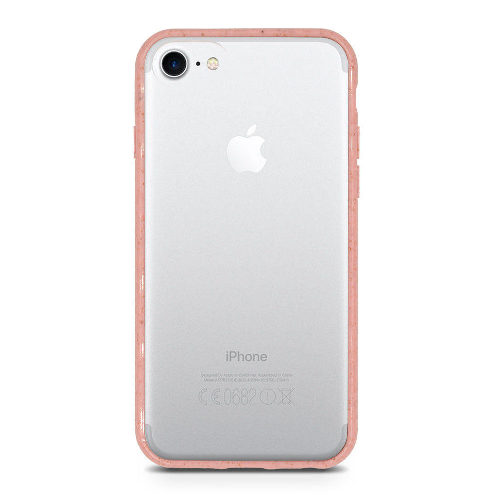 Carcasa Biodegradable Rosa Transparente para iPhone 7