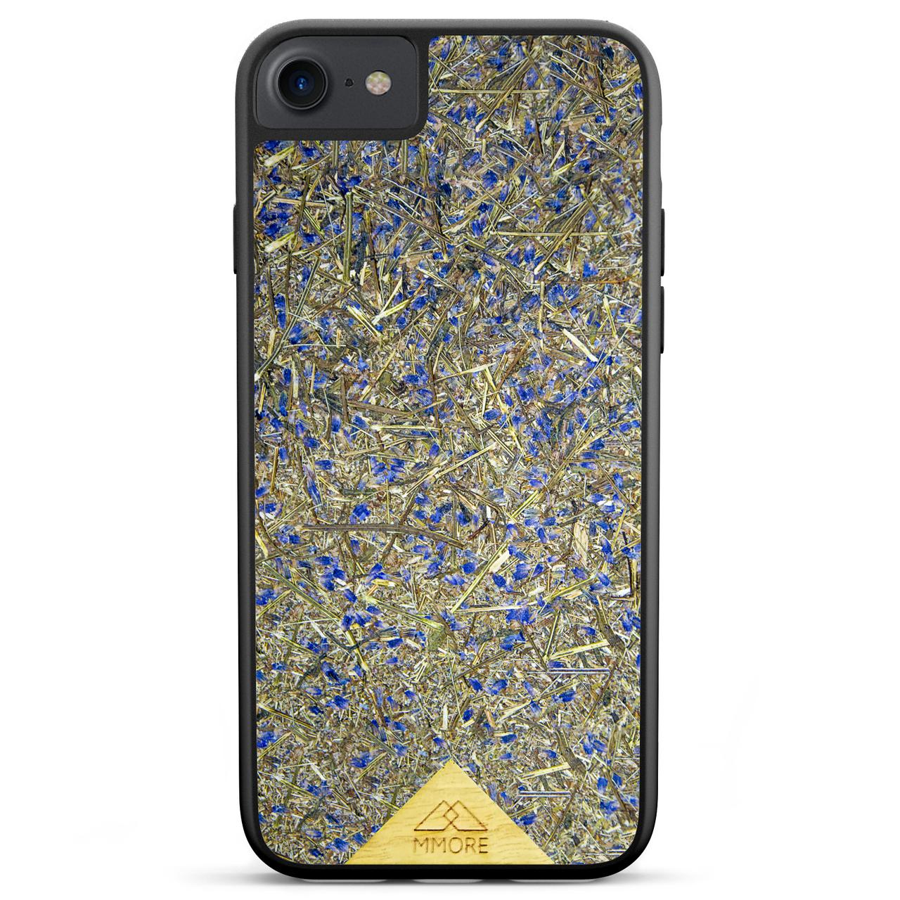 iPhone 7 Black Frame Lavender Phone Case