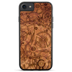 iPhone 7 Mechanism Wood Phone Case