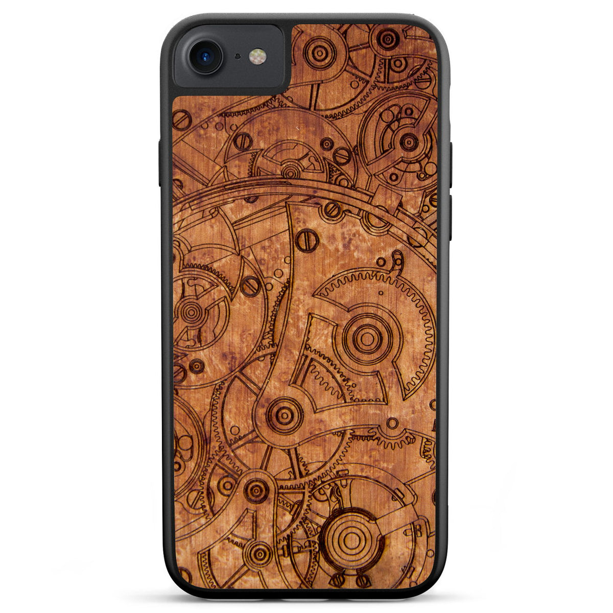 iPhone 7 Mechanism Wood Phone Case
