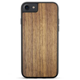 capa de telefone de madeira de nogueira americana para iPhone 7