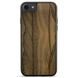 Étui de téléphone en bois de Ziricote pour iPhone 7