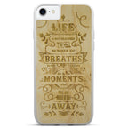 iPhone 7 The Meaning Wood White Phone Case