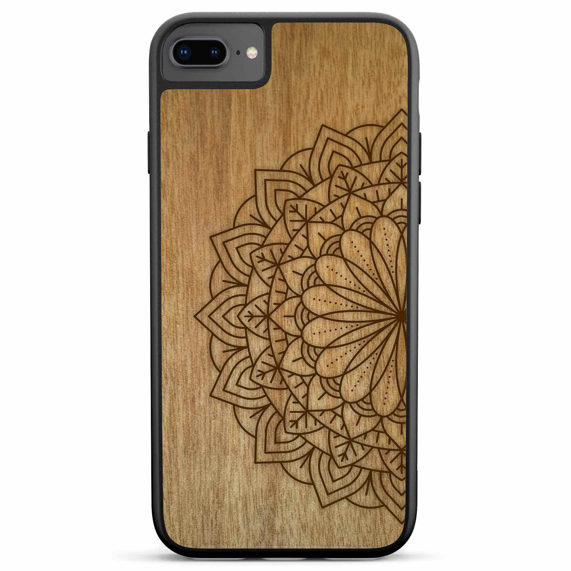 iPhone  8 Plus Engraved Mandala Phone Case