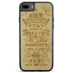iPhone 7 Plus The Meaning Wood Phone Case