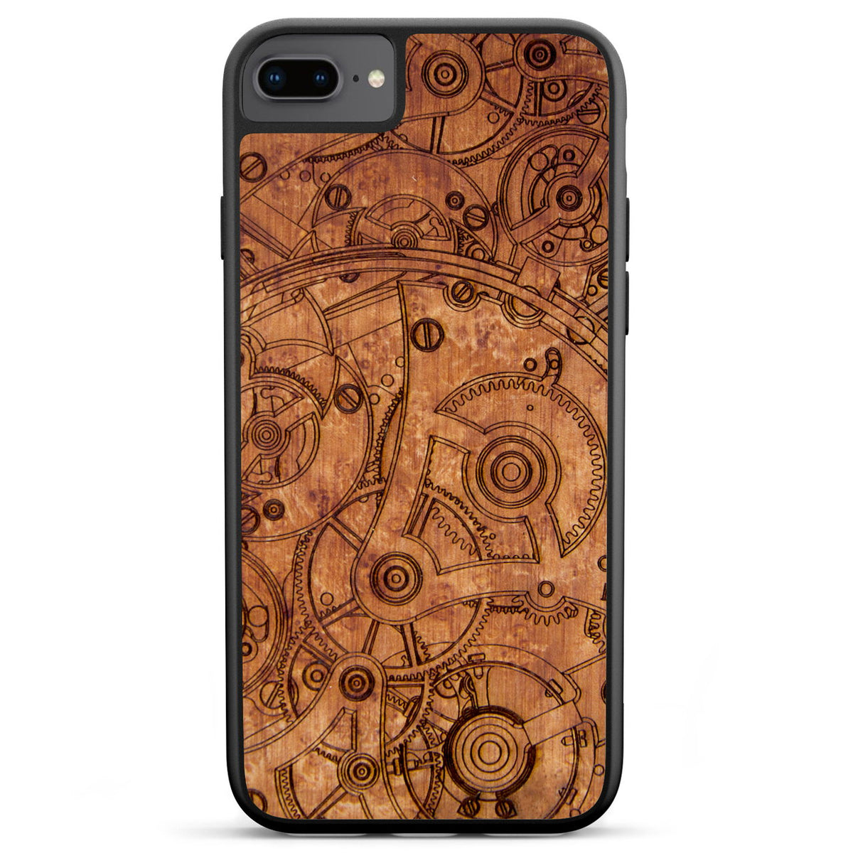 iPhone 7 Plus Mechanism Wood Phone Case