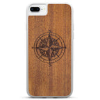 iPhone 7 Plus Compass White Phone Case