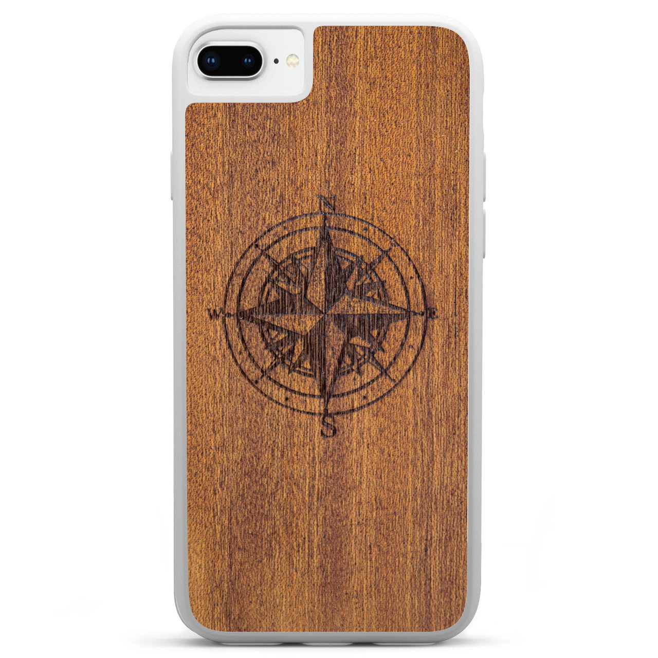 iPhone 7 Plus Compass White Phone Case