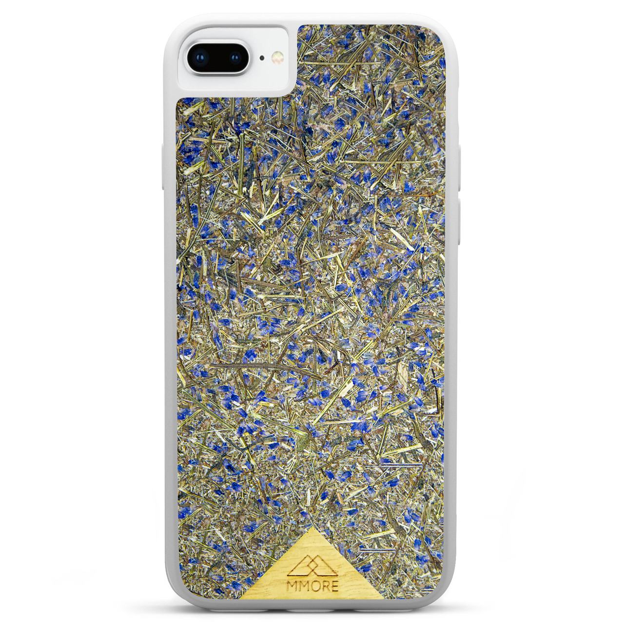 Чехол для телефона с белой рамкой и бледно-лиловым цветом для iPhone 7 Plus