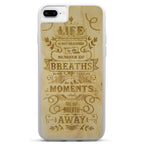 iPhone 7 Plus The Meaning Wood White Phone Case
