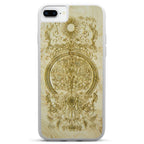 iPhone 7 Plus Wooden Tree of Life White Phone Case