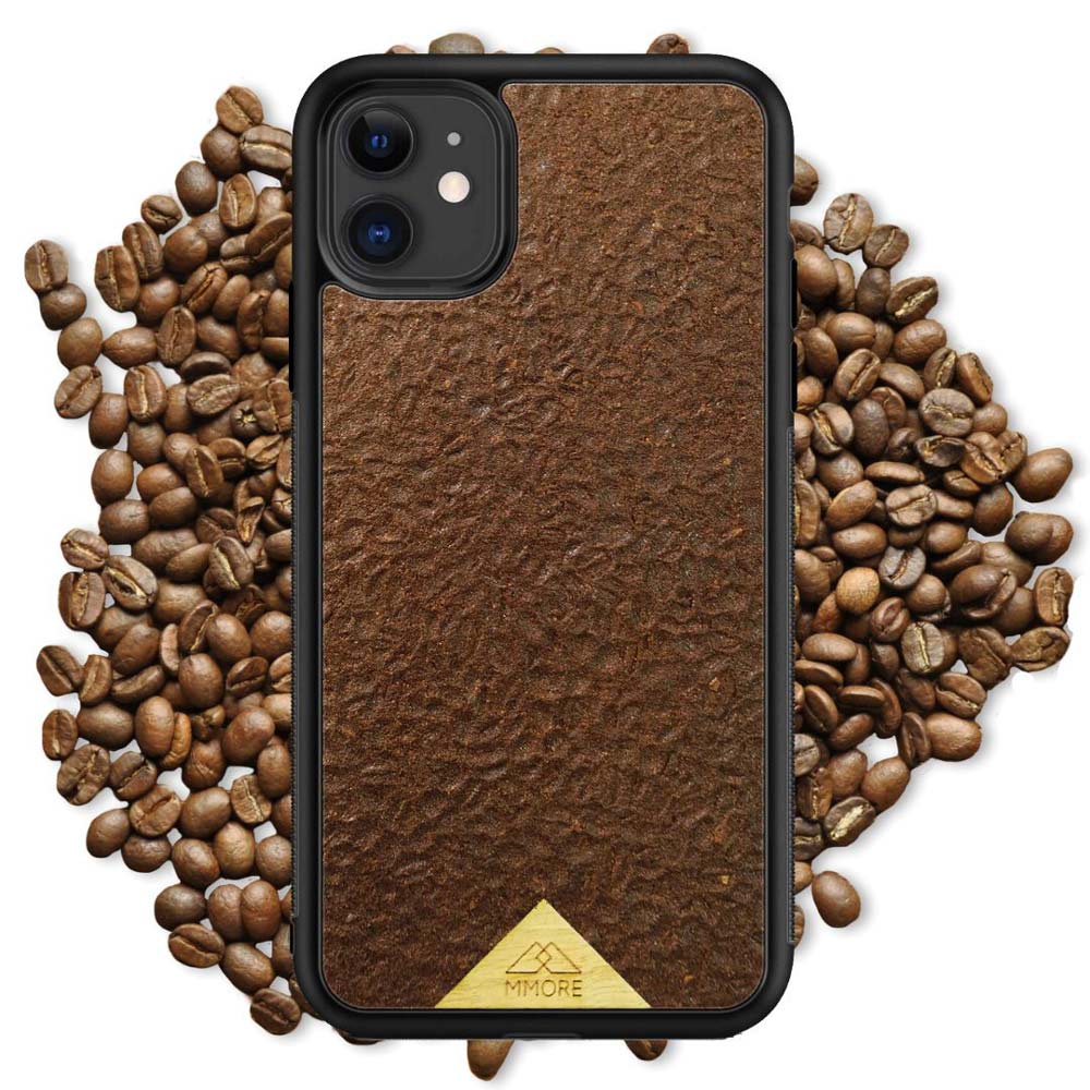 Funda para iPhone 11 con granos de café