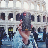 iPhone 7 Hülle mit Skelettblättern in Rom