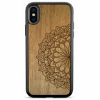 iPhone X XS Engraved Mandala Phone Case
