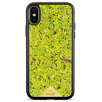 Organic Forest Moss iPhone XS Phone Case