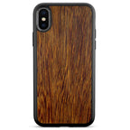 iPhone X XS Sucupira Wood Phone Case