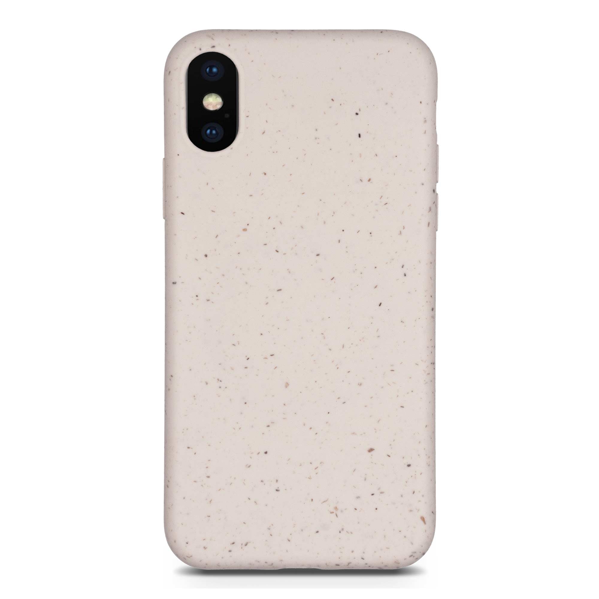iPhone XS Natural White Biodegradable Phone Case