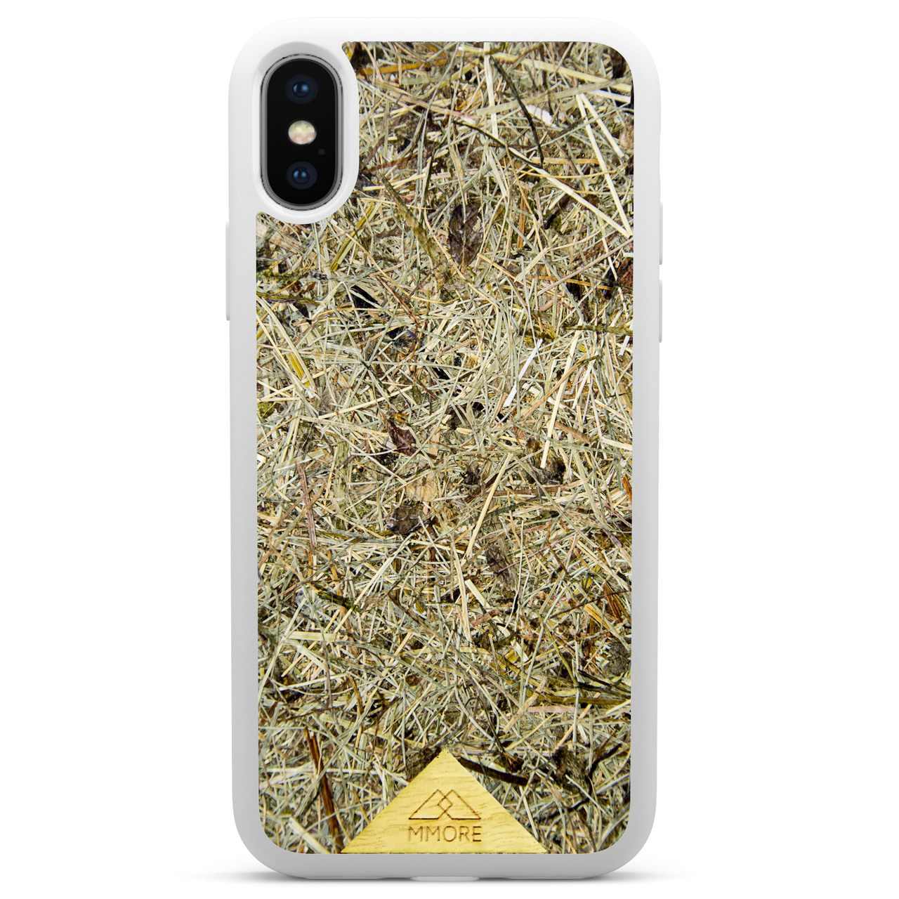 iPhone X Weiße Handyhülle Alpine Hay