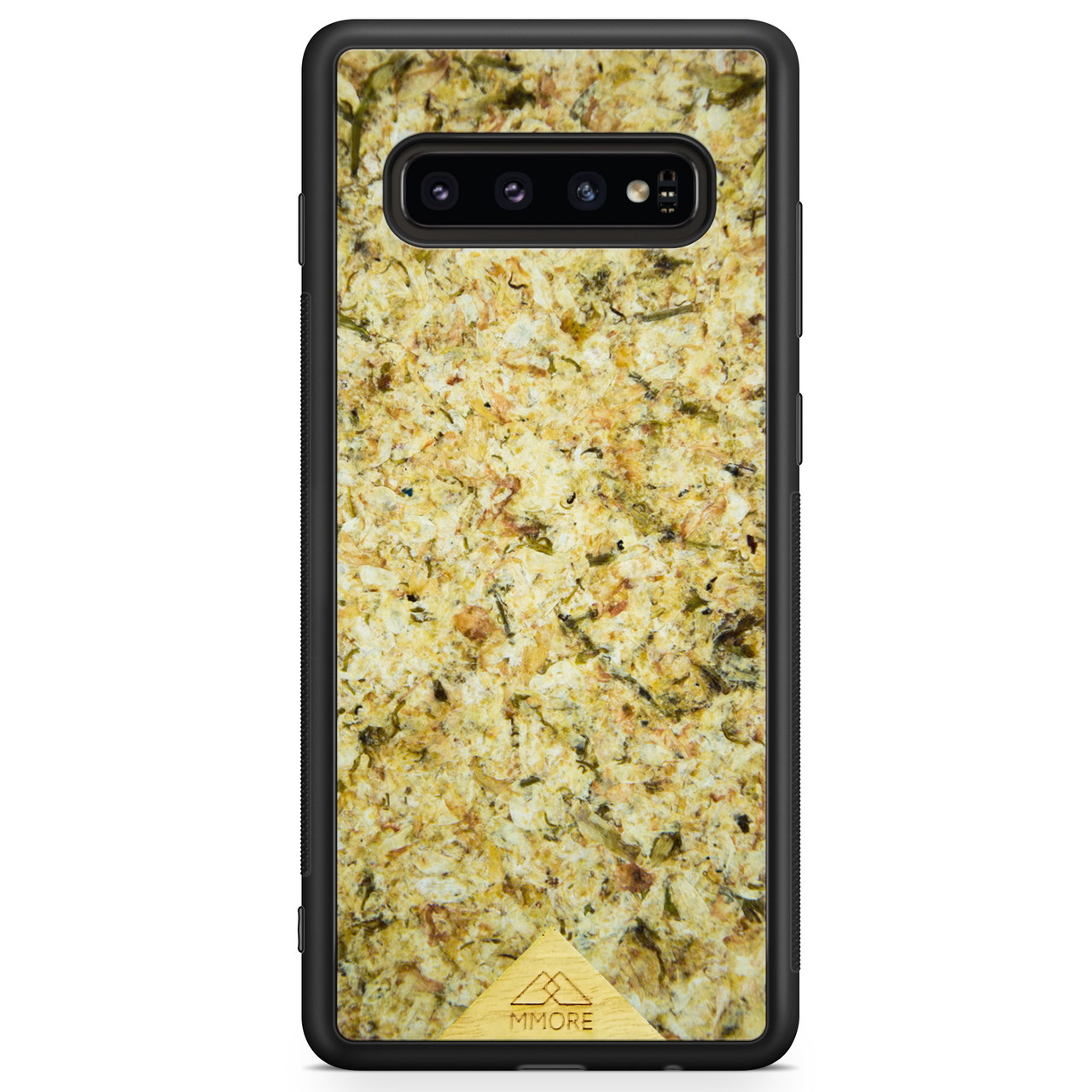 Samsung Galaxy S10 Black Frame Jasmine Phone Case