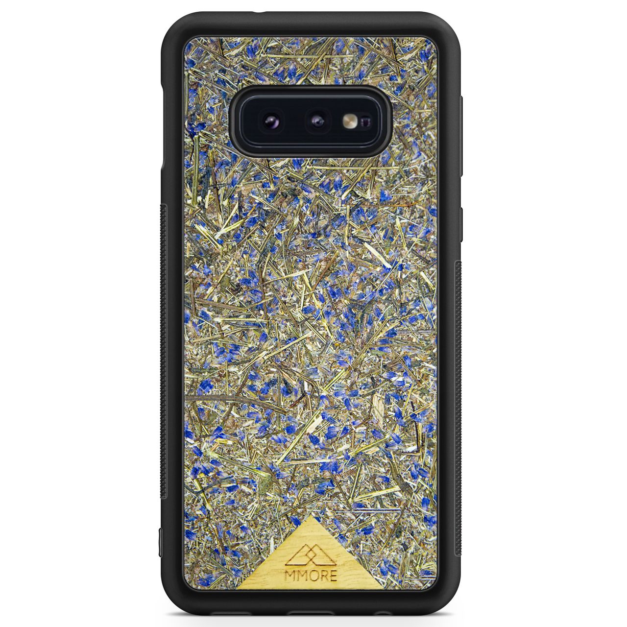 Samsung Galaxy S10 Edge Schwarzer Rahmen Lavendel Handyhülle