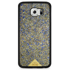 Samsung Galaxy S6 Black Frame Lavender Phone Case