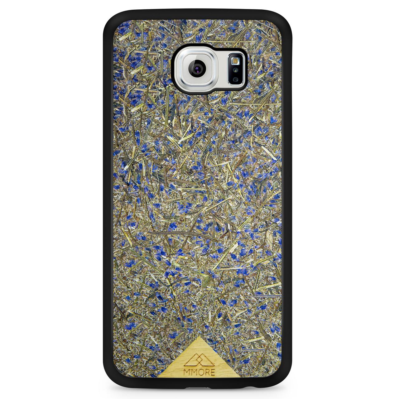 Samsung Galaxy S6 Black Frame Lavender Phone Case
