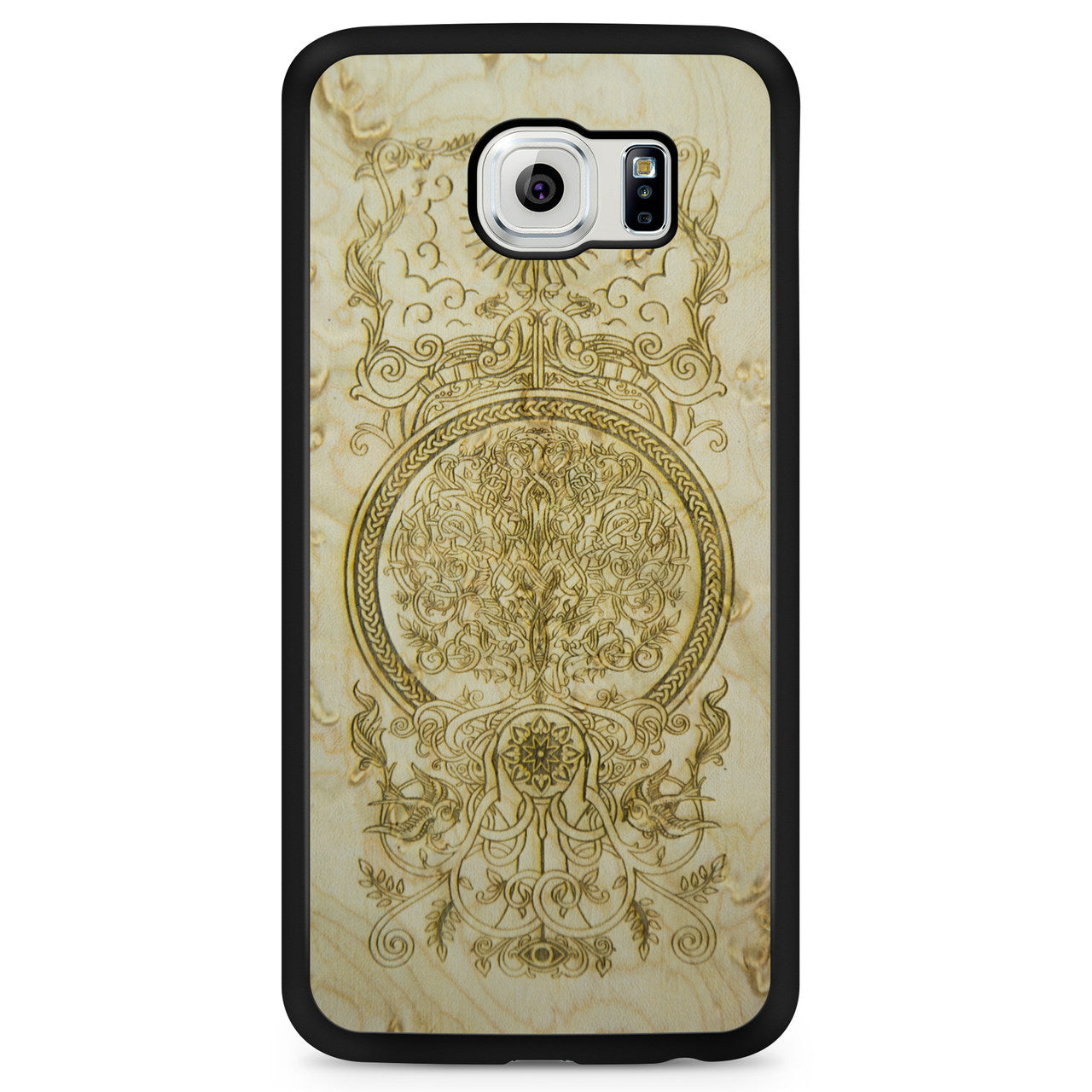 Tree of Life Samsung S6 Wooden Phone Case