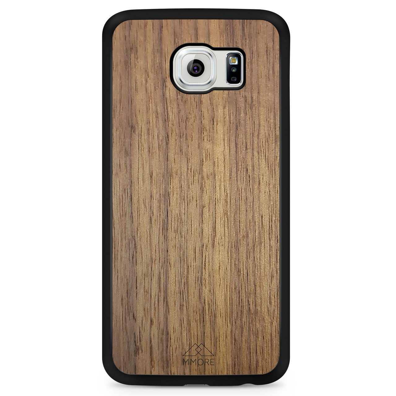 Custodia per cellulare Samsung S6 in legno di noce americano