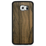 Caja del teléfono Samsung S6 de madera de ziricote