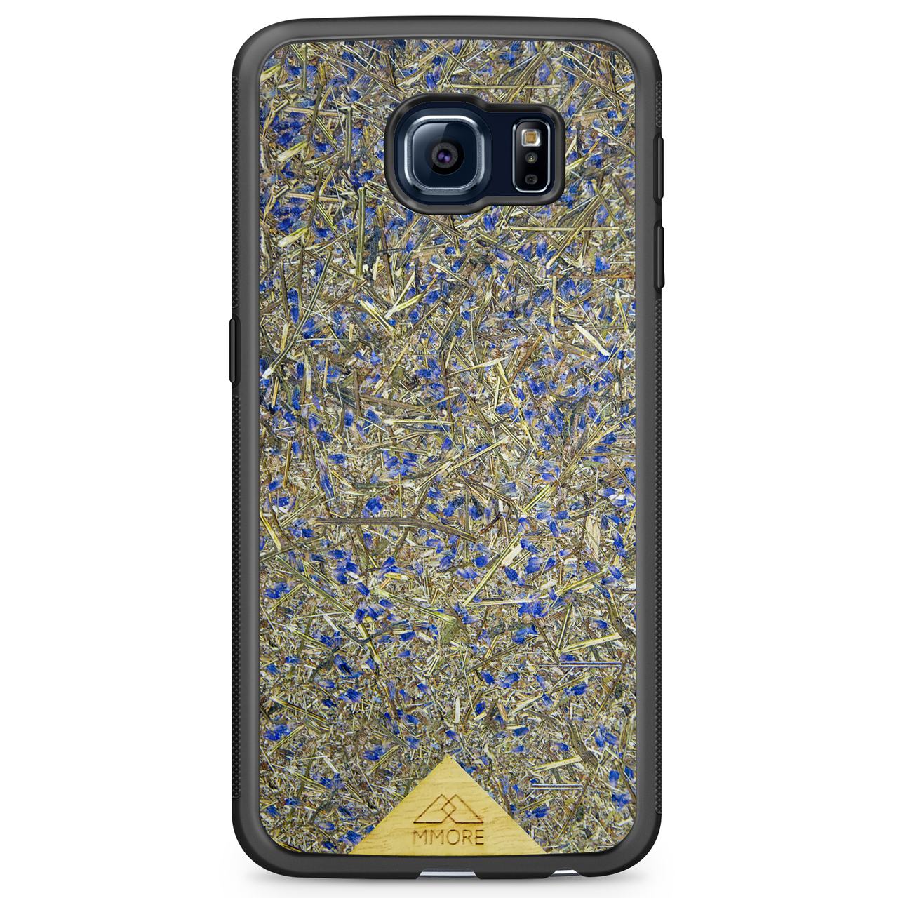Samsung Galaxy S6E Black Frame Lavender Phone Case