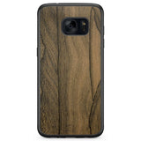 Caja del teléfono Samsung S7 de madera de ziricote