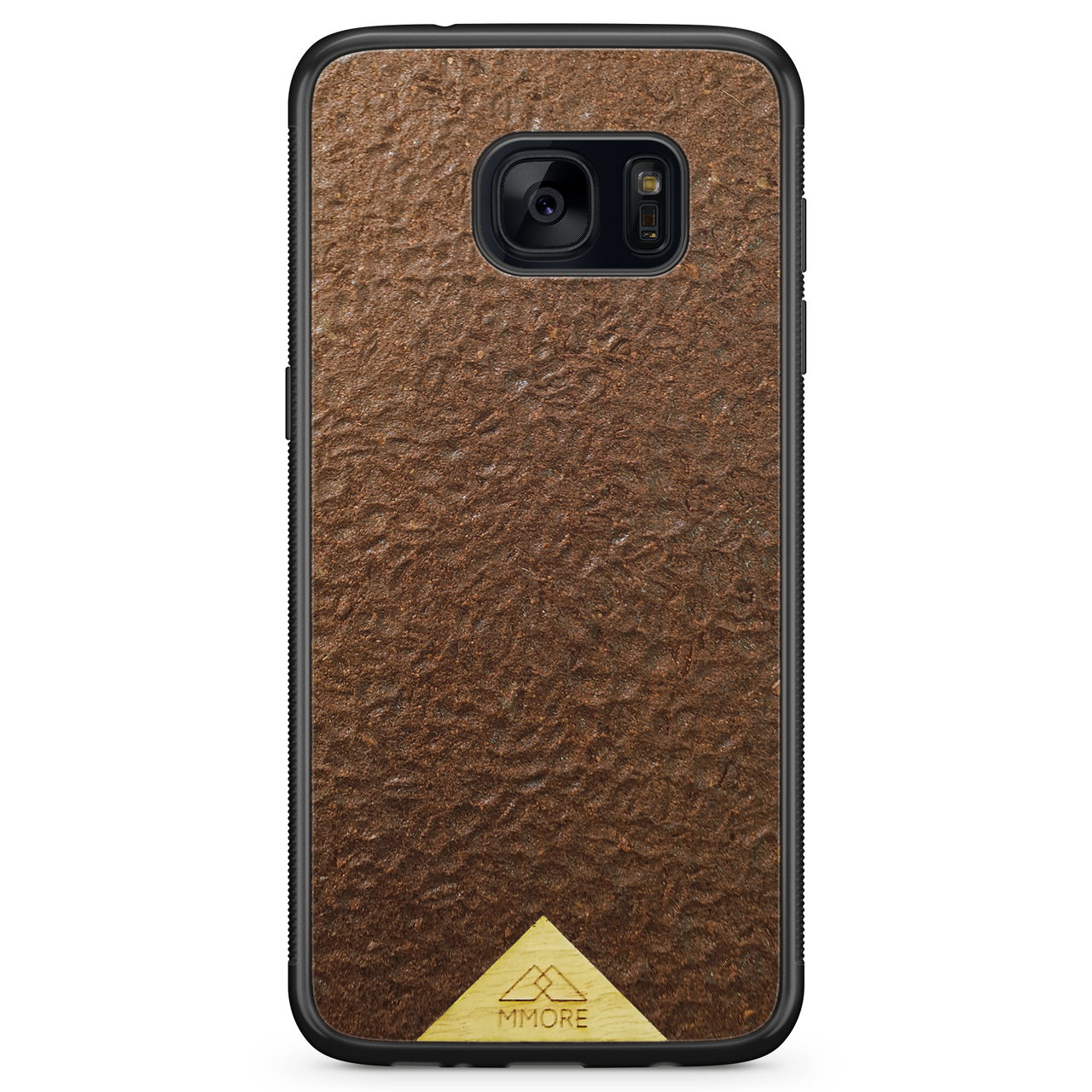 Capa de telefone com moldura preta para Samsung Galaxy S7