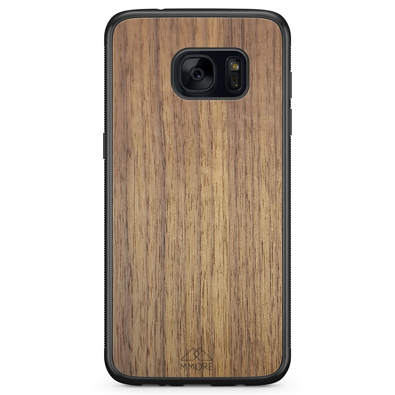 Funda de madera para teléfono Samsung S7 de nogal americano