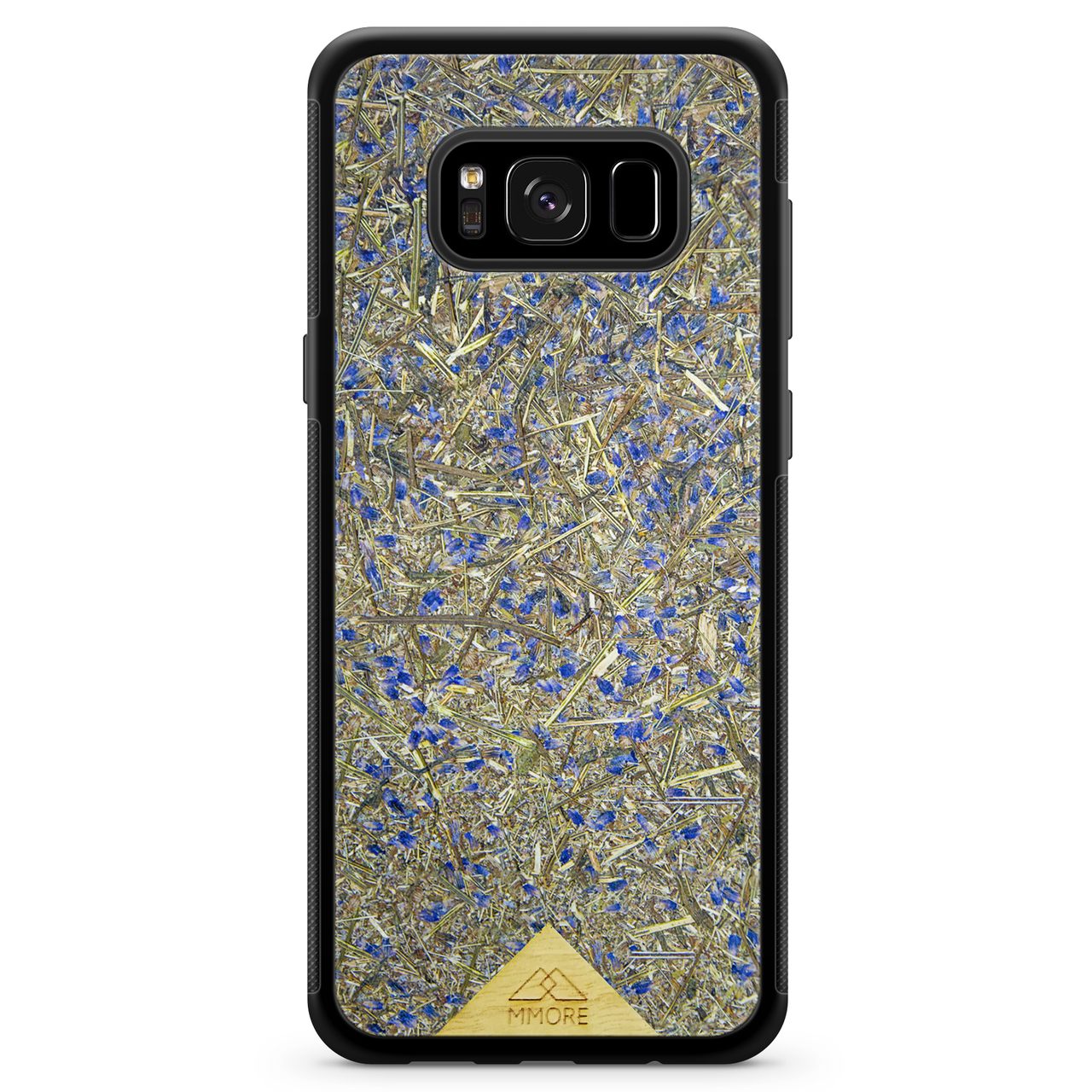 Samsung Galaxy S8 Black Frame Lavender Phone Case
