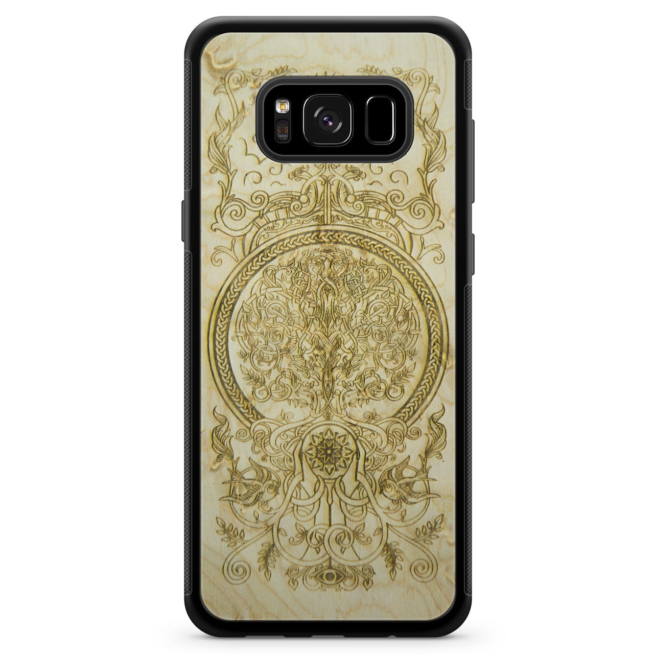 Tree of Life Samsung S8 Wooden Phone Case
