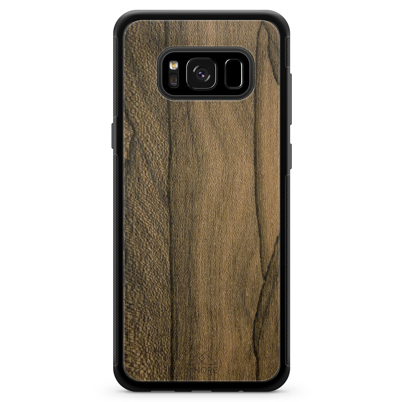 Caja del teléfono Samsung S8 de madera de ziricote