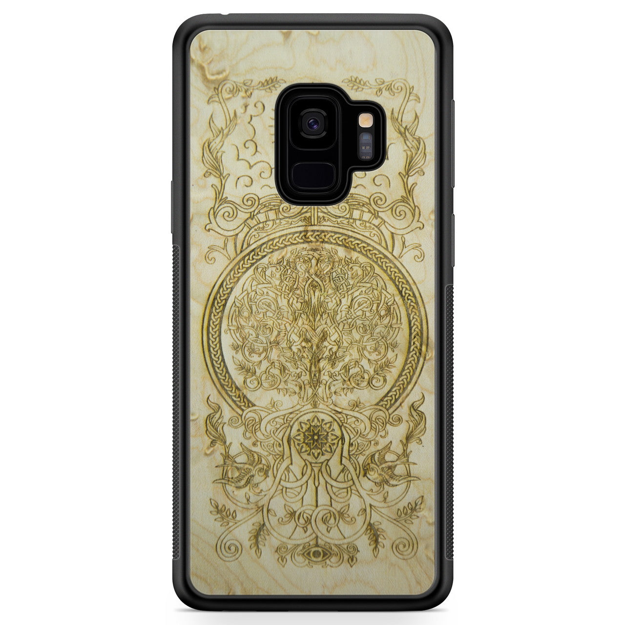 Tree of Life Samsung S9 Wooden Phone Case