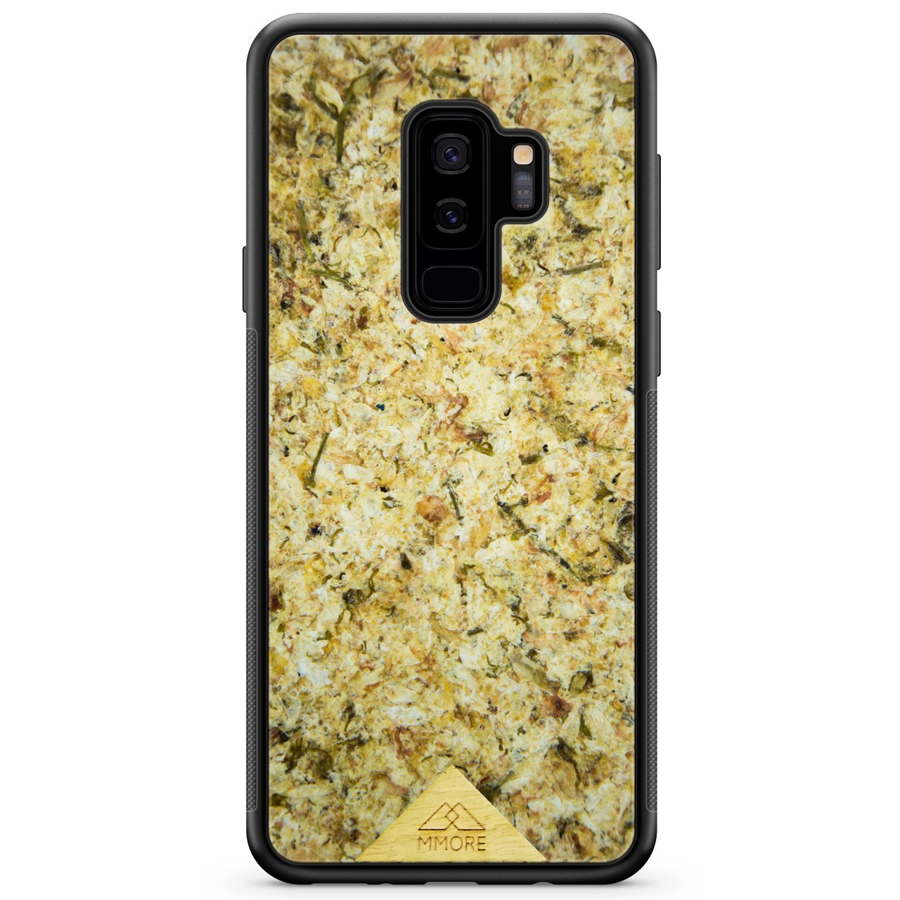 Samsung Galaxy S9 Plus Black Frame Jasmine Phone Case